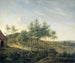 Landelijk landschap met glooiende heuvels - Gerrit Jan Michalis — weergave van het kunstwerk