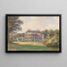 Boschbeek Groenendaal Bosbeek and Groenendaal near Heemstede view later - Gerrit Jan Schouten — framed artwork on a wall