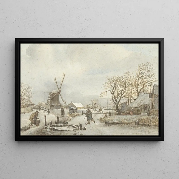 Gerrit Lamberts - Winterlandschap.webp
