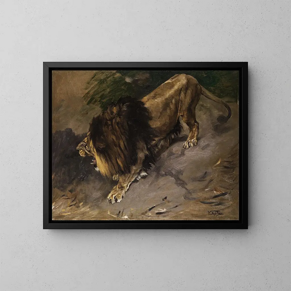 Licht helder - Géza Vastagh — ingelijst kunstwerk aan de muur