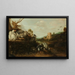 Vogelwaterdieren - Gijsbert Gillisz de Hondecoeter — ingelijst kunstwerk aan de muur