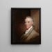 Colonel John Trumbull - Gilbert Stuart — ingelijst kunstwerk aan de muur