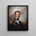 Commodore Thomas Macdonough - Gilbert Stuart — ingelijst kunstwerk aan de muur