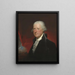 Edward Shippen - Gilbert Stuart — ingelijst kunstwerk aan de muur