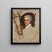 John Bill Ricketts - Gilbert Stuart — ingelijst kunstwerk aan de muur