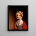 Louisa Catherine Johnson Adams - Gilbert Stuart — ingelijst kunstwerk aan de muur