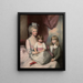 Portret van een familie - Gilbert Stuart — ingelijst kunstwerk aan de muur