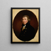 Portret van Robert Livingston - Gilbert Stuart — ingelijst kunstwerk aan de muur