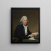 Richard Yates - Gilbert Stuart — ingelijst kunstwerk aan de muur