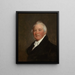 William Hull - Gilbert Stuart — ingelijst kunstwerk aan de muur