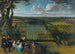 Portret van de familie, bekend als de familie Van Der Witte, afgebeeld op een heuvel die hun landgoed overziet - Gillis van Tilborgh — weergave van het kunstwerk