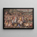 La Déroute des Pisans à Torre San Vincenzo - Giorgio Vasari — ingelijst kunstwerk aan de muur