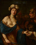 Judith met het hoofd van Holofernes - Giovan Gioseffo dal Sole — weergave van het kunstwerk