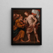 De Opstanding - Giovanni Andrea Ansaldo — ingelijst kunstwerk aan de muur