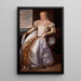 Portrait of a Lady - Giovanni Antonio Fasolo — framed artwork on a wall