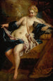 Danaé - Giovanni Antonio Guardi — weergave van het kunstwerk