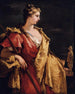 Noblesse holding an Athena statue - Giovanni Antonio Pellegrini — artwork view