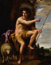 Sint-Jan de Doper in de woestijn - Giovanni Baglione — weergave van het kunstwerk