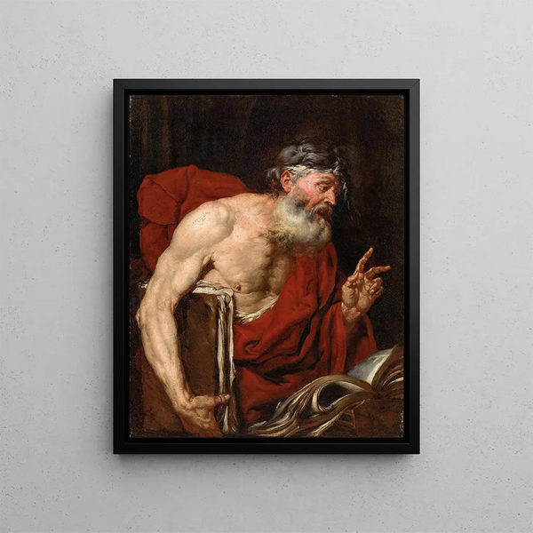 Giovanni Battista Langetti - A Philosopher.webp