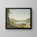 Meer van Averne - Giovanni Battista Lusieri — ingelijst kunstwerk aan de muur