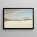 La Baie de Naples avec les Monts Vésuve et Somma - Giovanni Battista Lusieri — framed artwork on a wall