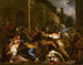 Het Massacre der Onschuldigen - Giovanni Battista Merano — weergave van het kunstwerk