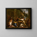 Het Massacre der Onschuldigen - Giovanni Battista Merano — ingelijst kunstwerk aan de muur