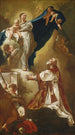 The Virgin and Child appearing to Saint Philip Neri - Giovanni Battista Piazzetta — artwork view