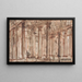 Het Portiek van het Pantheon - Giovanni Battista Piranesi — ingelijst kunstwerk aan de muur