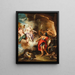 Venus in Vulcans smederij - Giovanni Battista Pittoni — ingelijst kunstwerk aan de muur
