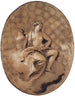 Een vrouwelijke allegorische figuur - Giovanni Battista Tiepolo — weergave van het kunstwerk