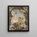 Allegorie van de planeten en continenten - Giovanni Battista Tiepolo — ingelijst kunstwerk aan de muur