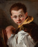 Jongentje met een boek Portret van Lorenzo Tiepolo - Giovanni Battista Tiepolo — weergave van het kunstwerk