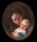 van het Madonna en Kind - Giovanni Battista Tiepolo — weergave van het kunstwerk
