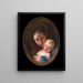 van het Madonna en Kind - Giovanni Battista Tiepolo — ingelijst kunstwerk aan de muur