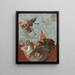 Schets voor een plafond - Giovanni Battista Tiepolo — ingelijst kunstwerk aan de muur
