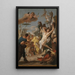 Studie voor Het Martelaarschap van Sint Sebastiaan voor het augustijns klooster van Diessen, Duitsland - Giovanni Battista Tiepolo — ingelijst kunstwerk aan de muur