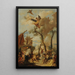 De Hebreeën die manna verzamelen in de woestijn - Giovanni Battista Tiepolo — ingelijst kunstwerk aan de muur