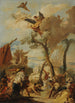 De Hebreeën die manna verzamelen in de woestijn - Giovanni Battista Tiepolo — weergave van het kunstwerk