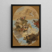 Het wonder van het Heilige Huis van Loreto - Giovanni Battista Tiepolo — ingelijst kunstwerk aan de muur