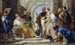 van de Heilige Beschermers van de familie Crotta - Giovanni Battista Tiepolo — weergave van het kunstwerk