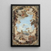 Rijkdom en voordelen van de Spaanse monarchie onder Karel III - Giovanni Battista Tiepolo — ingelijst kunstwerk aan de muur