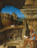 Lezing van Sint-Jerome - Giovanni Bellini — weergave van het kunstwerk