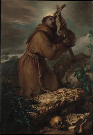 Giovanni Benedetto Castiglione - Saint Francis in Ecstasy.webp