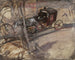 De koetsier - Giovanni Boldini — weergave van het kunstwerk