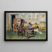 Gossip - Giovanni Boldini — framed artwork on a wall