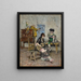 Gitarist - Giovanni Boldini — ingelijst kunstwerk aan de muur