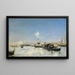 L'île de San Giorgio à Venise - Giovanni Boldini — framed artwork on a wall