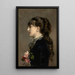 Madame Céline Leclanché - Giovanni Boldini — framed artwork on a wall