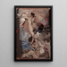 Female Nude Painting with Tiger Skin - Giovanni Boldini — framed artwork on a wall